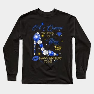 May Queen Birthday Long Sleeve T-Shirt